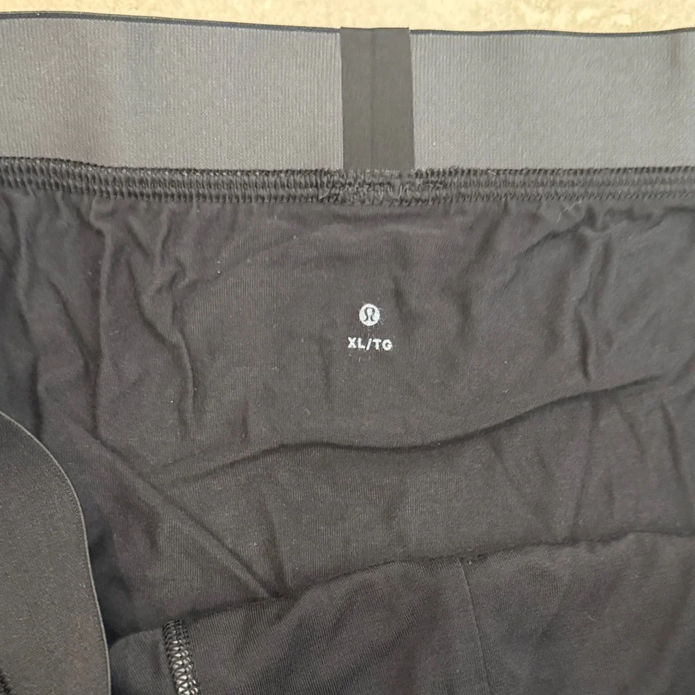 lululemon athletica Men's Classic Black Boxer Briefs